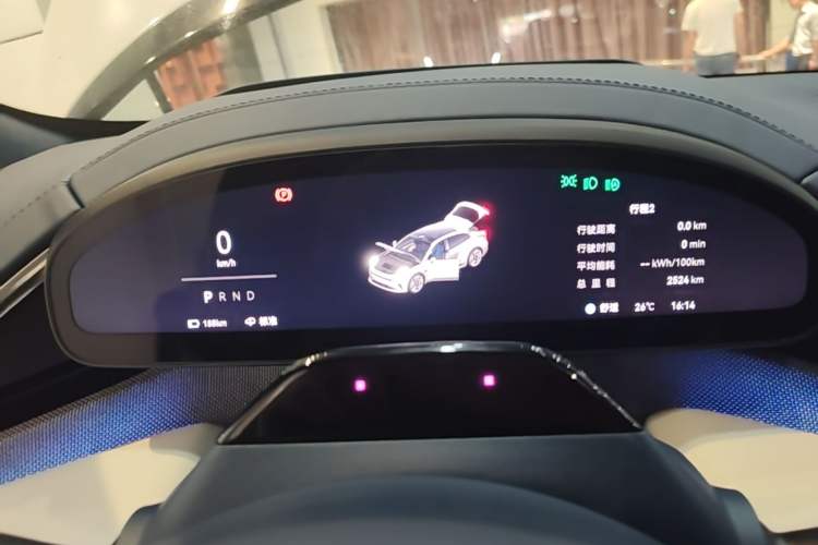 Used Zeekr 001 2025 YOU Edition 100 kWh All-Wheel Drive Instrument Cluster