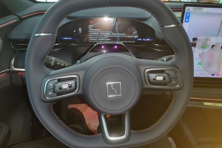 Used Zeekr 001 2026 Model 103° Rear-Drive Max Version Steering Wheel