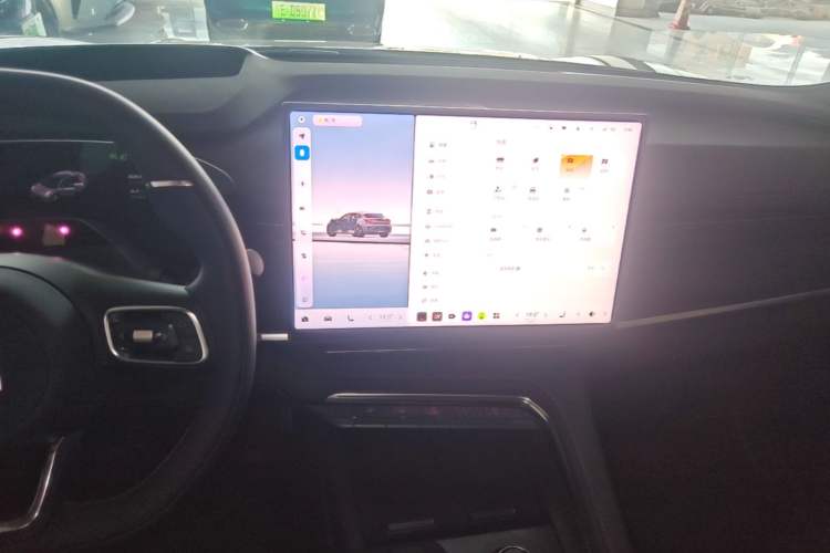 Used Zeekr 001 2026 95° All-Wheel-Drive Max Edition Audio And AC Panel