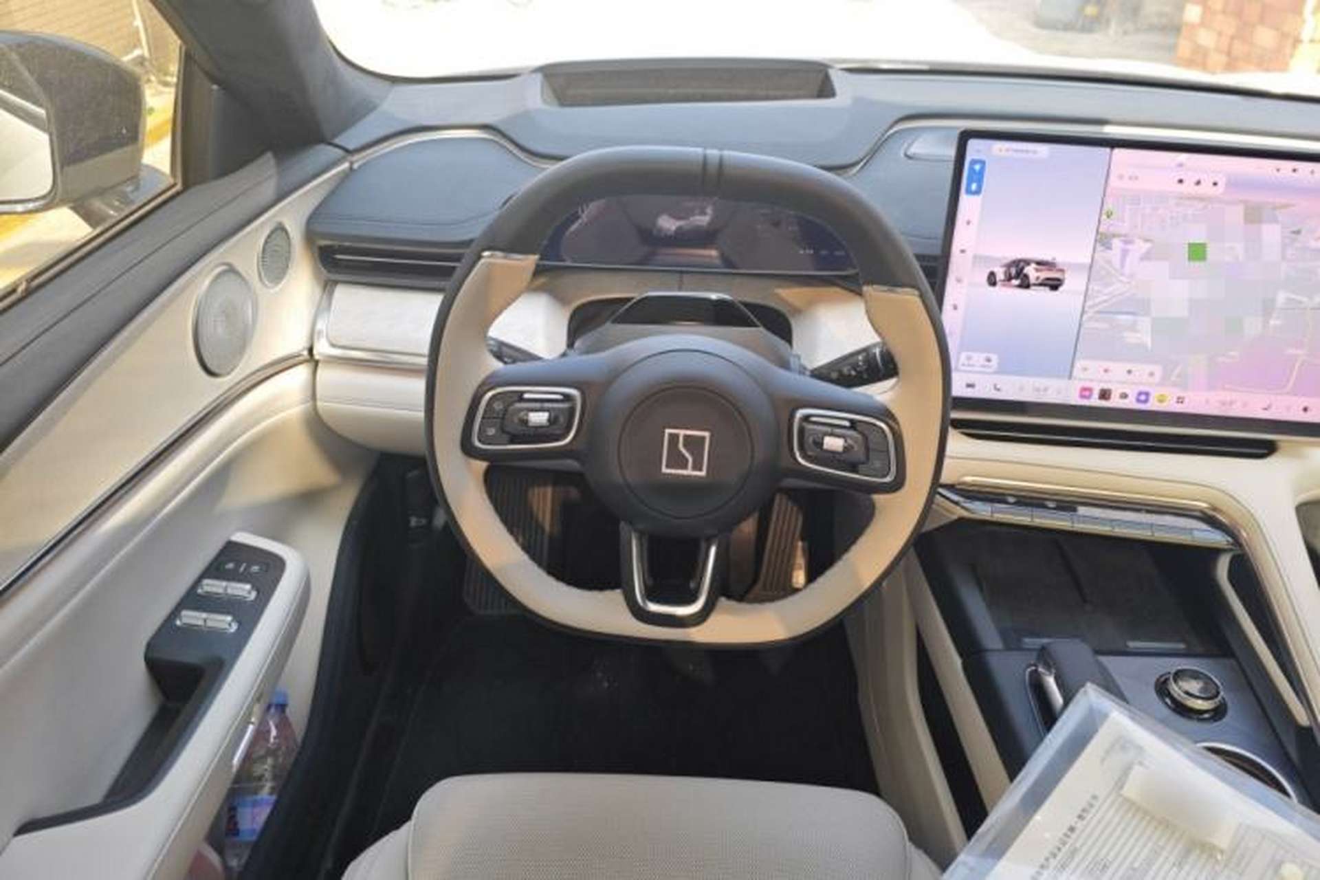Used Zeekr 001 2026 Model 103° Rear-Drive Max Version Steering Wheel