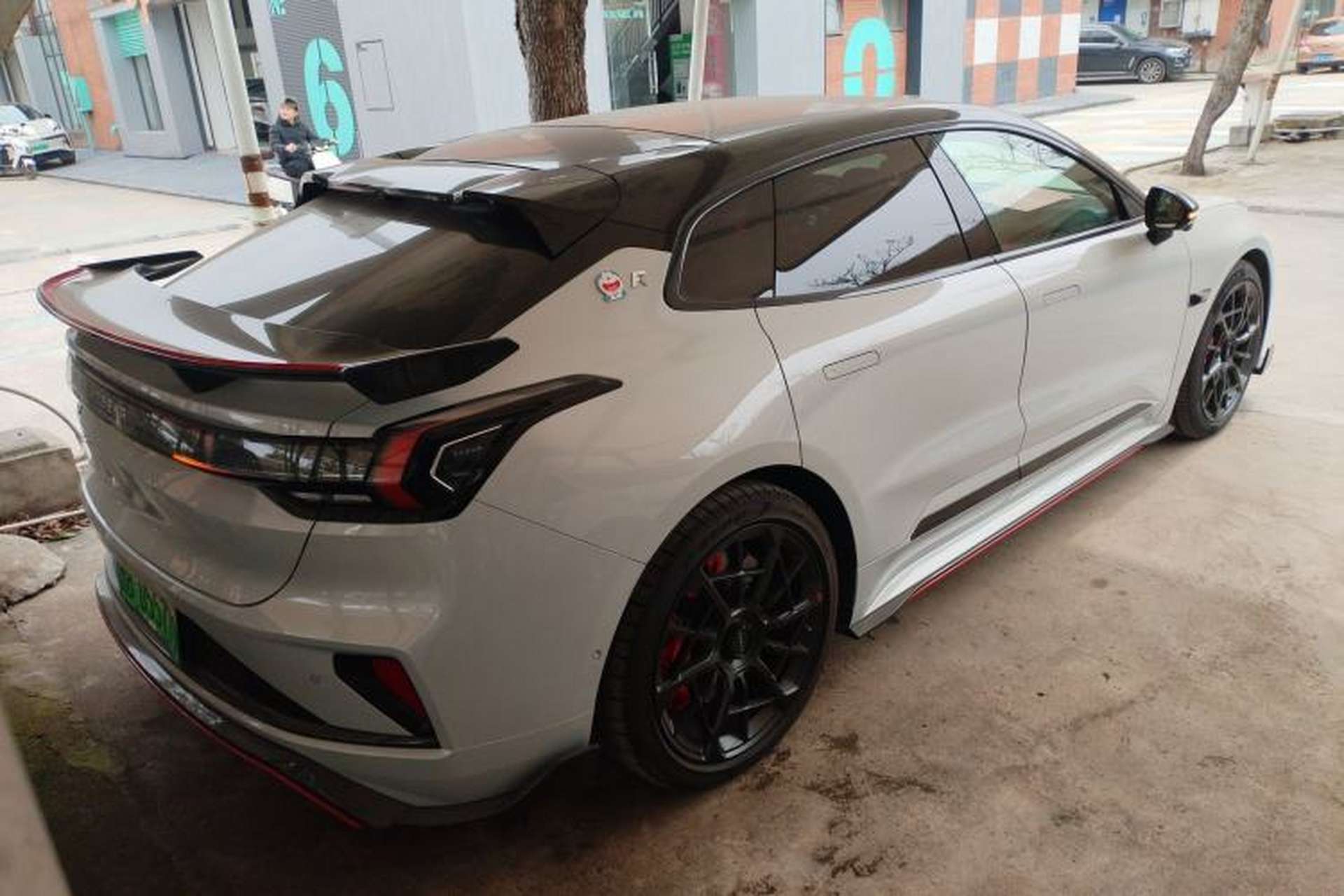 Used Zeekr 001FR 2023 FR Edition 100 kWh Rear Right 45 Deg