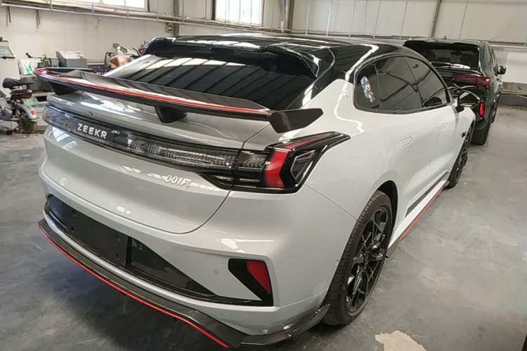 Used Zeekr 001FR 2023 FR Edition 100 kWh Rear Right 45 Deg