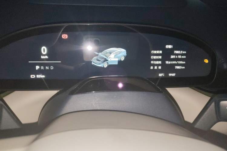 Used Zeekr 007 2025 Rear-Drive Intelligent Driving Version 75 kWh Instrument Cluster