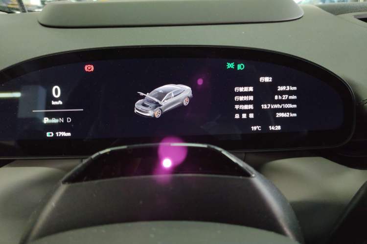 Used Zeekr 007 2024 Rear-Drive Intelligent Driving Version 75 kWh Instrument Cluster