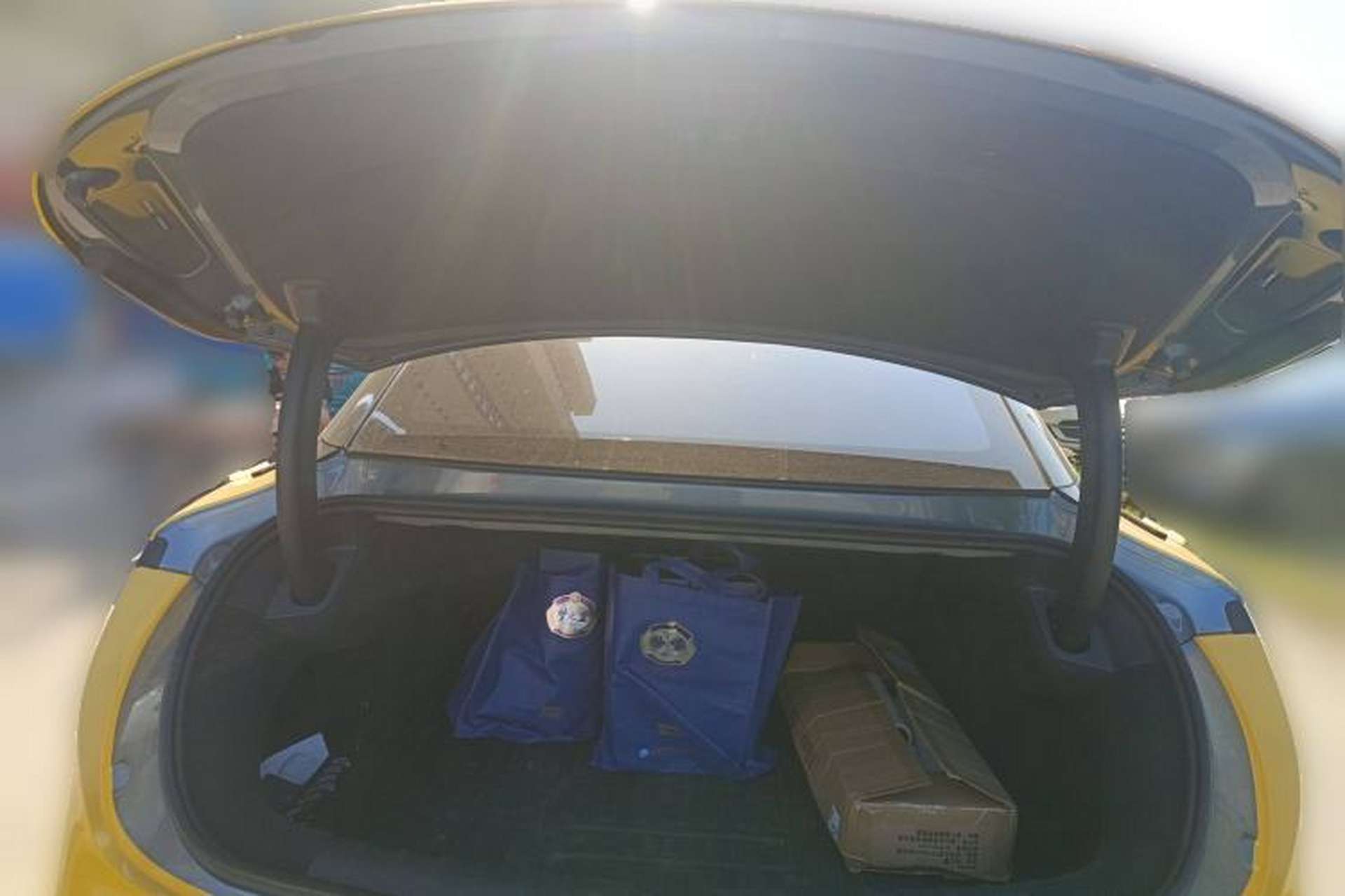 Used Zeekr 007 2024 Rear-Drive Enhanced Version 75 kWh Trunk