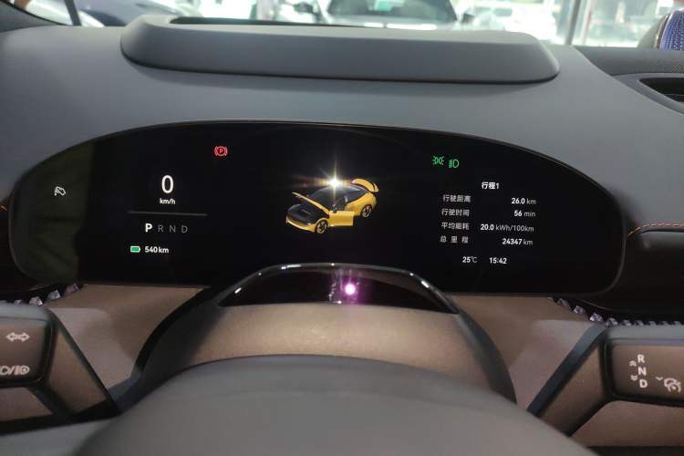 Used Zeekr 007 2024 Four-Wheel-Drive Performance Version 100 kWh Instrument Cluster