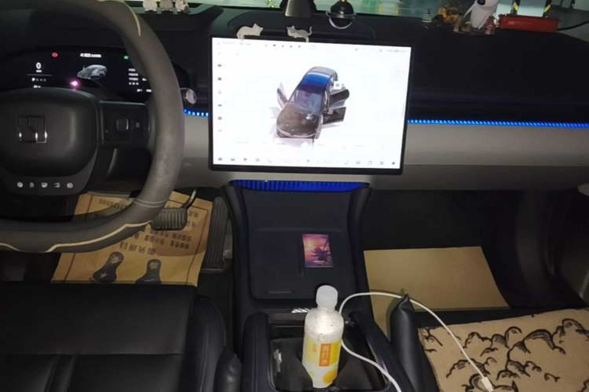 Used Zeekr 007 2024 Rear-Drive Intelligent Driving Version 75 kWh Audio And AC Panel