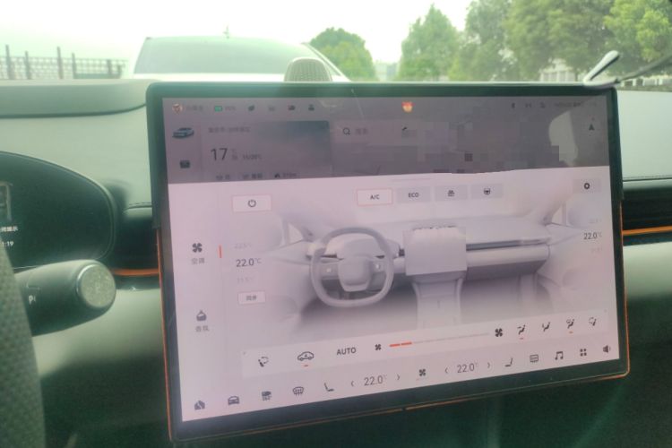 Used Zeekr 007 2024 Rear-Drive Intelligent Driving Version 75 kWh Audio And AC Panel