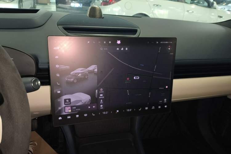Used Zeekr 007 2024 Rear-Drive Enhanced Version 75 kWh Audio And AC Panel