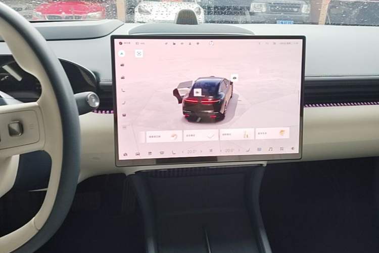 Used Zeekr 007 2024 Rear-Drive Intelligent Driving Version 75 kWh Audio And AC Panel