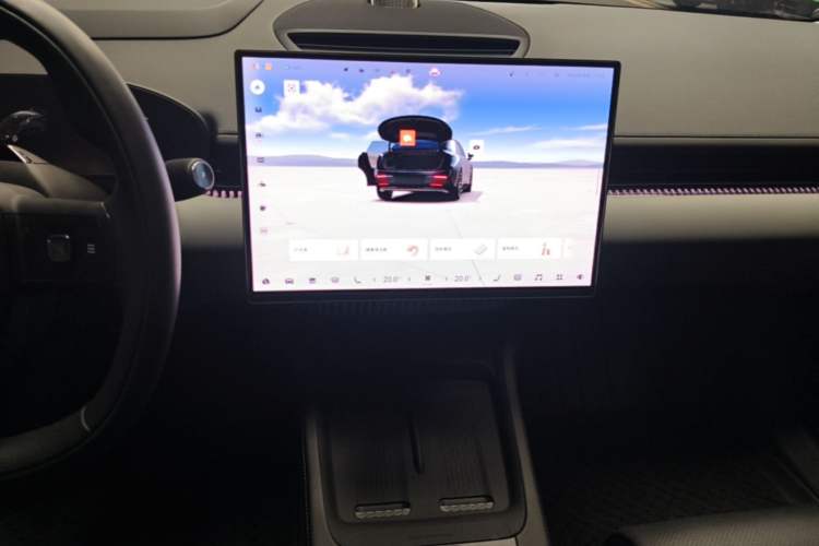 Used Zeekr 007 2024 Four-Wheel Drive Intelligent Driving Version 75 kWh Audio And AC Panel