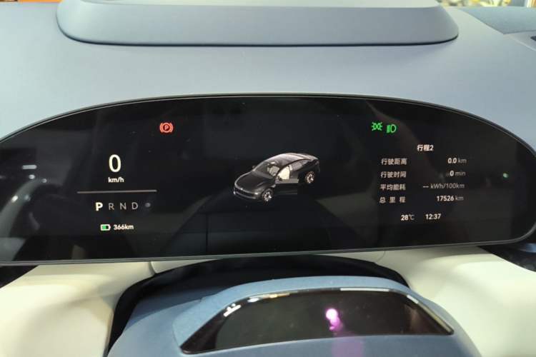 Used Zeekr 007 2024 Rear-Drive Intelligent Driving Version 100 kWh Instrument Cluster
