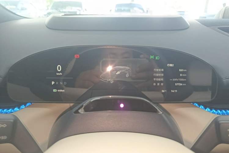 Used Zeekr 007 2024 Four-Wheel Drive Intelligent Driving Version 75 kWh Instrument Cluster