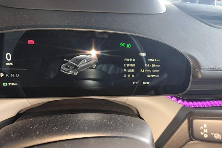 Used Zeekr 007 2024 Four-Wheel Drive Version 75 kWh Instrument Cluster