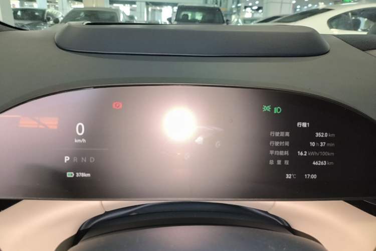 Used Zeekr 007 2024 Rear-Drive Enhanced Version 75 kWh Instrument Cluster