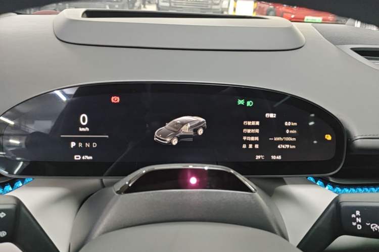 Used Zeekr 007 2024 Rear-Drive Intelligent Driving Version 75 kWh Instrument Cluster