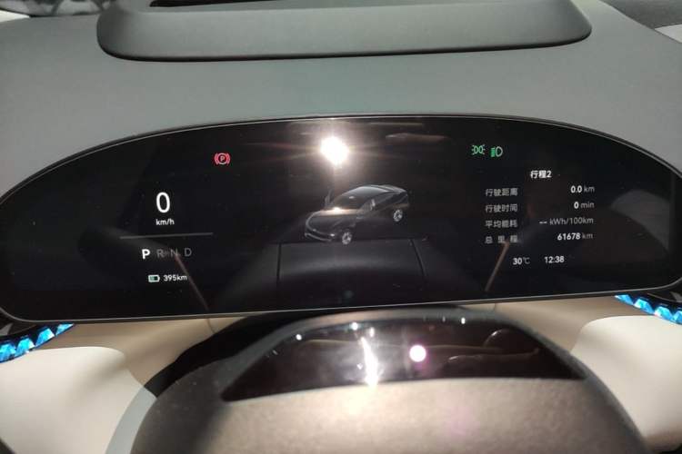Used Zeekr 007 2024 Four-Wheel Drive Intelligent Driving Version 100 kWh Instrument Cluster