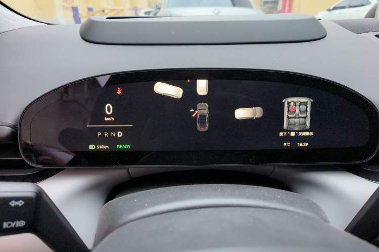 Used Zeekr 007 2024 Rear-Drive Enhanced Version 75 kWh Instrument Cluster