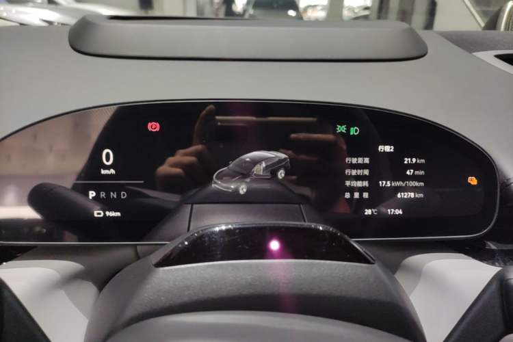 Used Zeekr 007 2024 Four-Wheel Drive Intelligent Driving Version 100 kWh Instrument Cluster