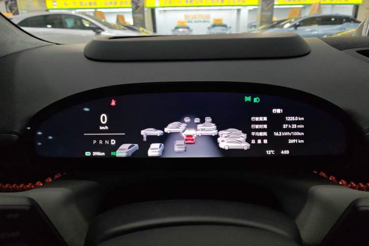 Used Zeekr 007 2024 Rear-Drive Enhanced Version 75 kWh Instrument Cluster