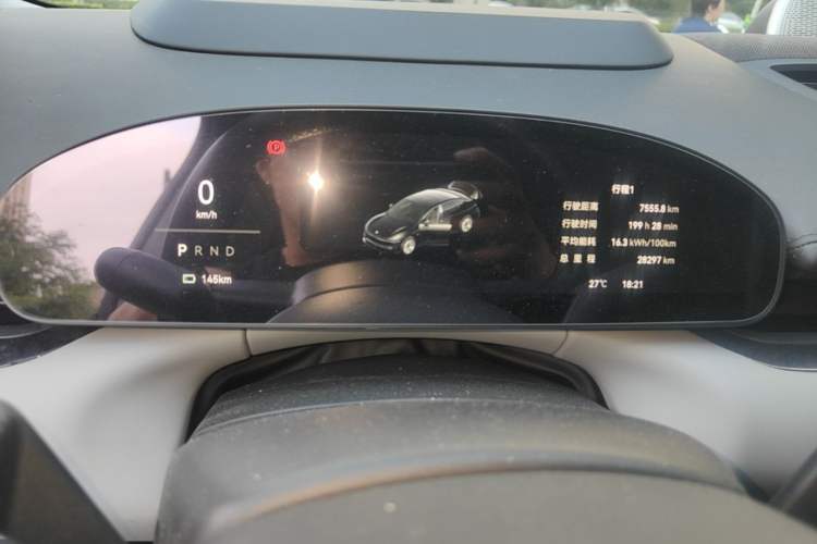 Used Zeekr 007 2024 Rear-Drive Enhanced Version 75 kWh Instrument Cluster
