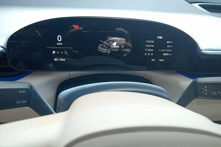 Used Zeekr 007 2024 Rear-Drive Version 75 kWh Instrument Cluster