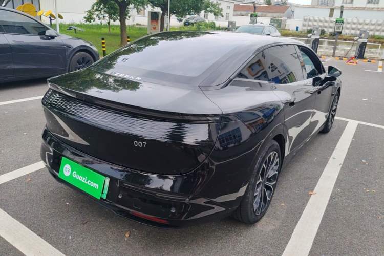 Used Zeekr 007 2024 Rear-Drive Intelligent Driving Version 75 kWh Rear Right 45 Deg