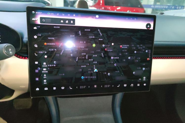 Used Zeekr 007 2024 Rear-Drive Intelligent Driving Version 75 kWh Audio And AC Panel