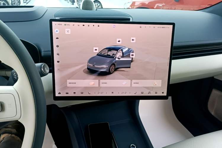 Used Zeekr 007 2024 Rear-Drive Intelligent Driving Version 75 kWh Audio And AC Panel