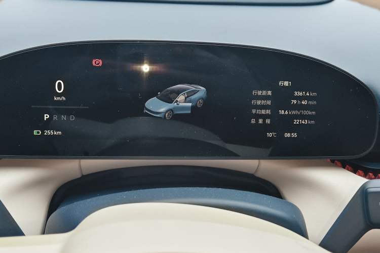 Used Zeekr 007 2024 Rear-Drive Enhanced Version 75 kWh Instrument Cluster