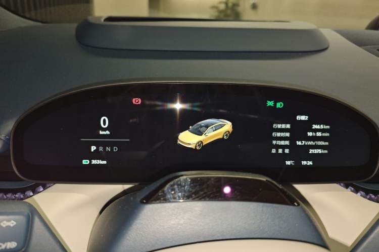 Used Zeekr 007 2024 Rear-Drive Intelligent Driving Version 100 kWh Instrument Cluster