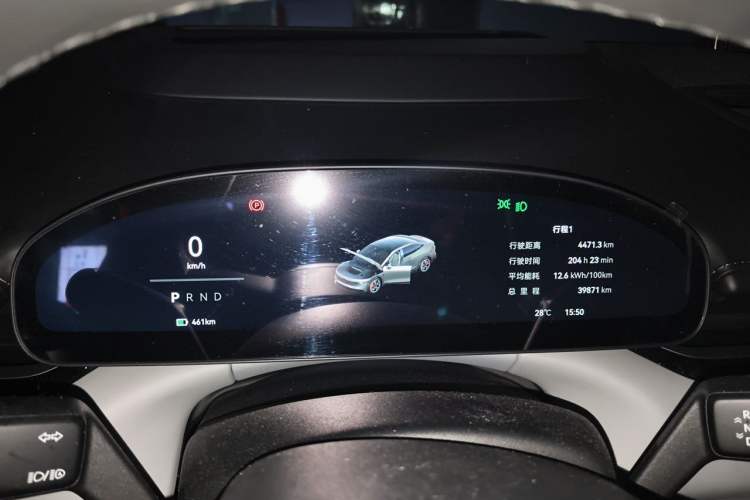 Used Zeekr 007 2024 Rear-Drive Enhanced Version 75 kWh Instrument Cluster