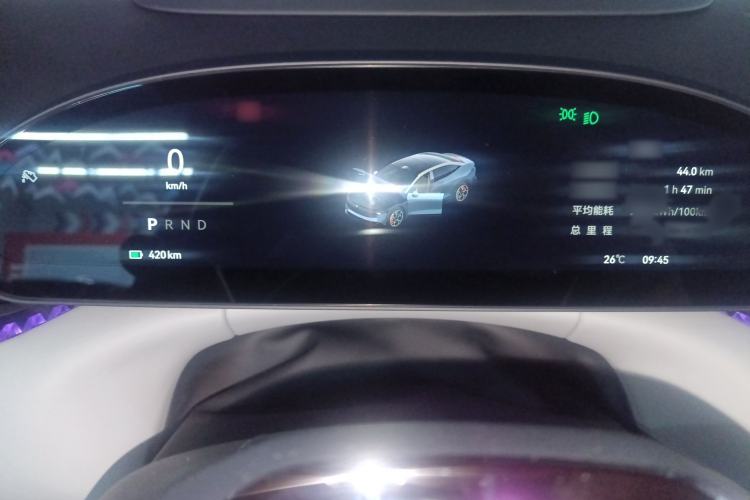 Used Zeekr 007 2024 Four-Wheel Drive Intelligent Driving Version 100 kWh Instrument Cluster