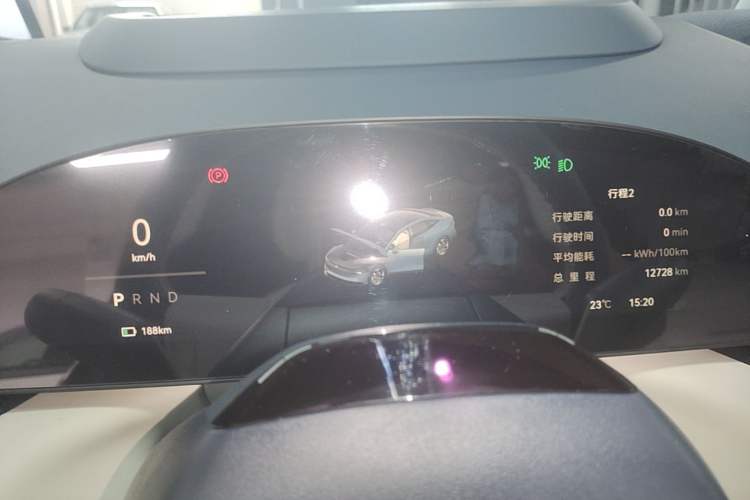 Used Zeekr 007 2024 Rear-Drive Intelligent Driving Version 75 kWh Instrument Cluster