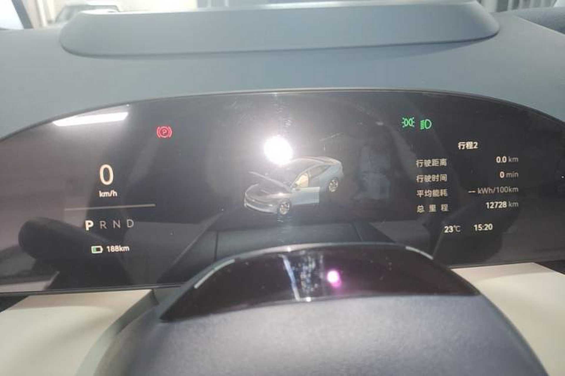 Used Zeekr 007 2024 Rear-Drive Intelligent Driving Version 75 kWh Instrument Cluster