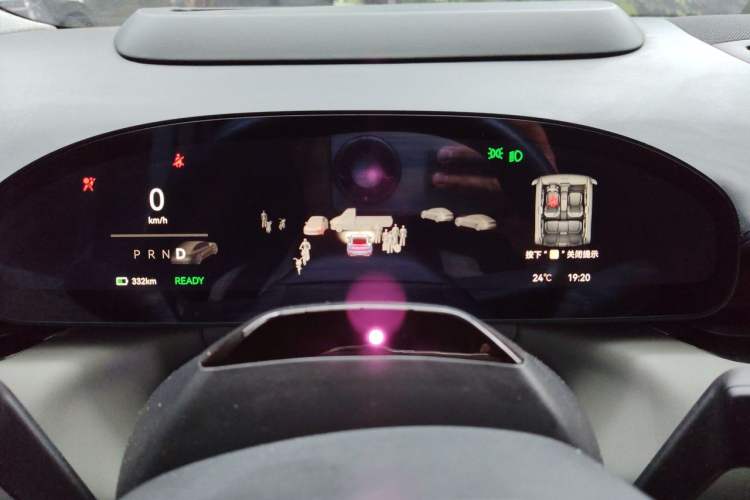 Used Zeekr 007 2024 Rear-Drive Intelligent Driving Version 100 kWh Instrument Cluster