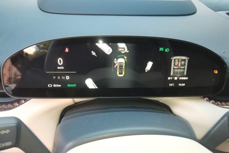 Used Zeekr 007 2024 Rear-Drive Version 100 kWh Instrument Cluster