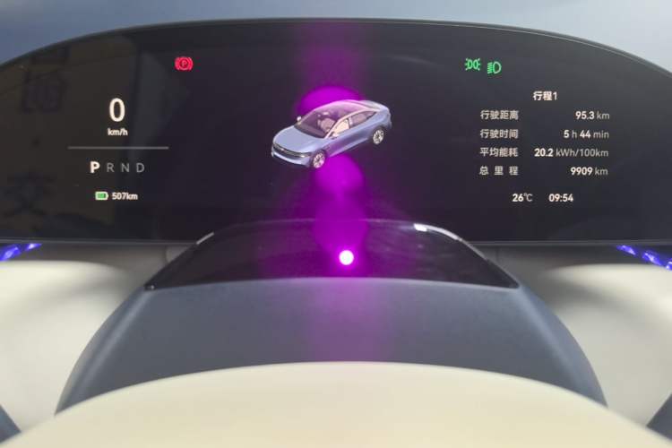Used Zeekr 007 2024 Rear-Drive Intelligent Driving Version 100 kWh Instrument Cluster