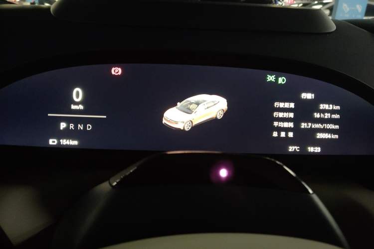 Used Zeekr 007 2024 Four-Wheel Drive Intelligent Driving Version 100 kWh Instrument Cluster