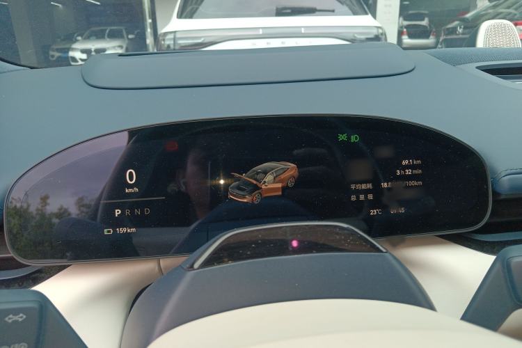 Used Zeekr 007 2024 Four-Wheel Drive Intelligent Driving Version 100 kWh Instrument Cluster
