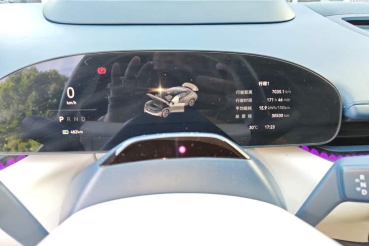 Used Zeekr 007 2024 Rear-Drive Intelligent Driving Version 100 kWh Instrument Cluster