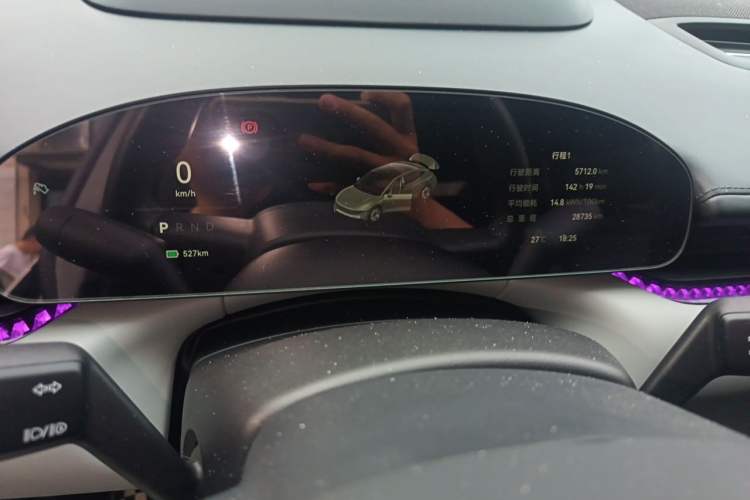 Used Zeekr 007 2024 Rear-Drive Enhanced Version 75 kWh Instrument Cluster