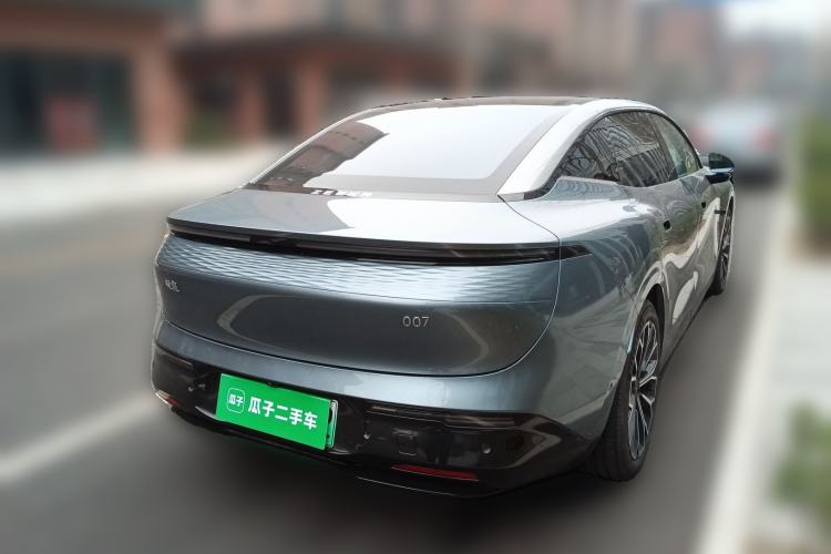 Used Zeekr 007 2024 Rear-Drive Intelligent Driving Version 100 kWh Rear Right 45 Deg