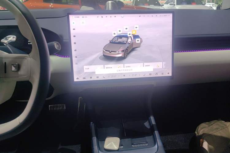 Used Zeekr 007 2024 Four-Wheel Drive Intelligent Driving Version 100 kWh Audio And AC Panel