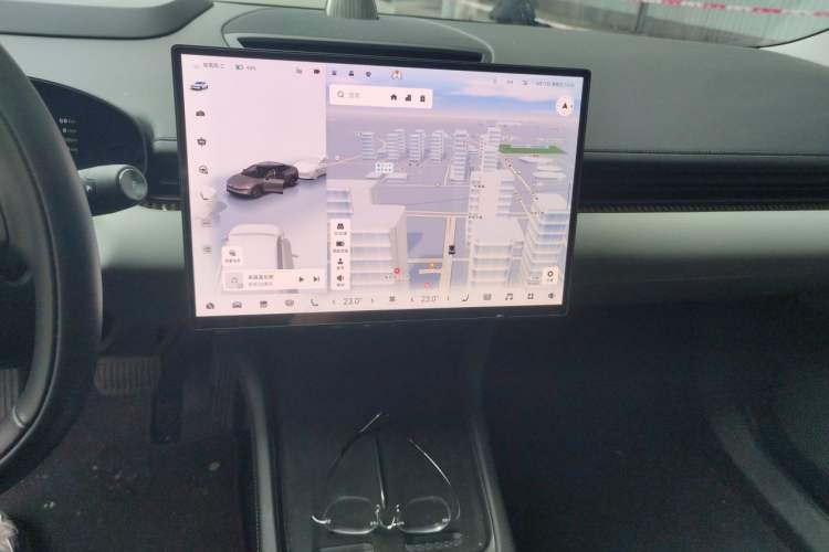 Used Zeekr 007 2024 Rear-Drive Enhanced Version 75 kWh Audio And AC Panel