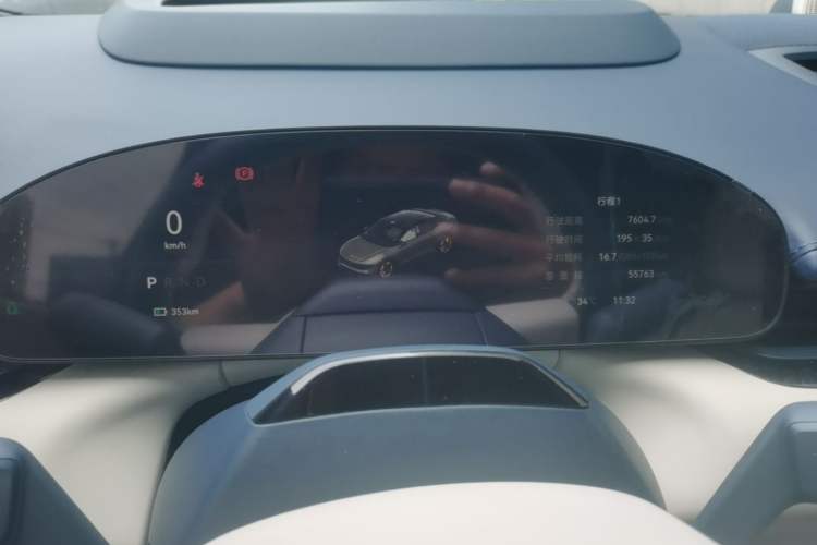 Used Zeekr 007 2024 Rear-Drive Intelligent Driving Version 75 kWh Instrument Cluster