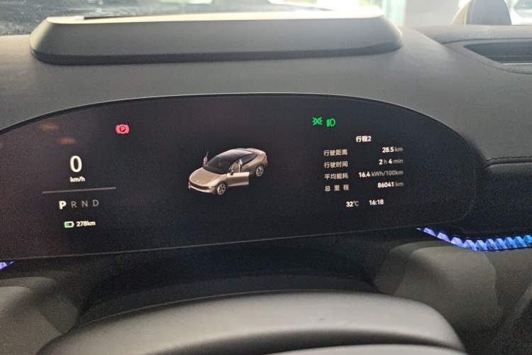 Used Zeekr 007 2024 Rear-Drive Enhanced Version 75 kWh Instrument Cluster