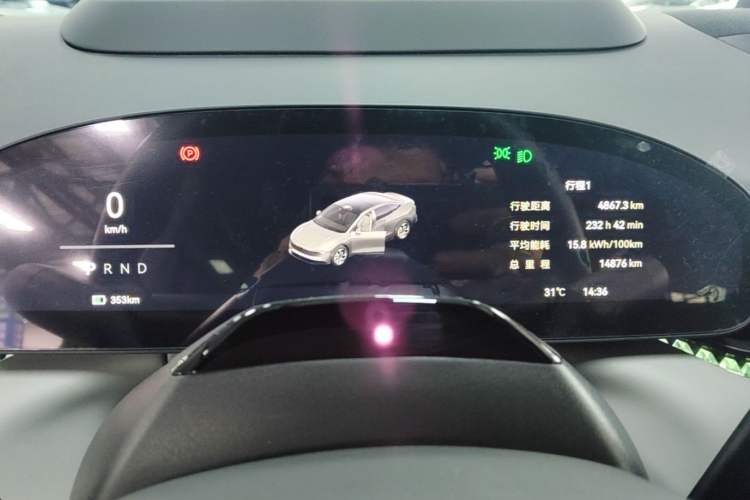Used Zeekr 007 2024 Rear-Drive Intelligent Driving Version 75 kWh Instrument Cluster