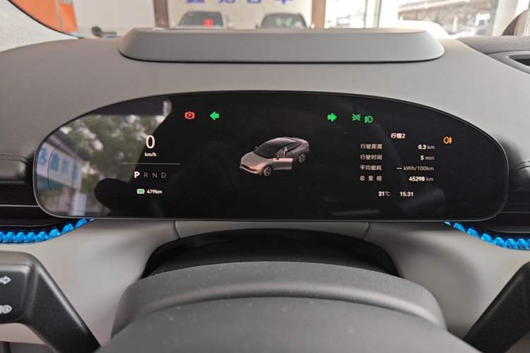 Used Zeekr 007 2024 Rear-Drive Enhanced Version 75 kWh Instrument Cluster