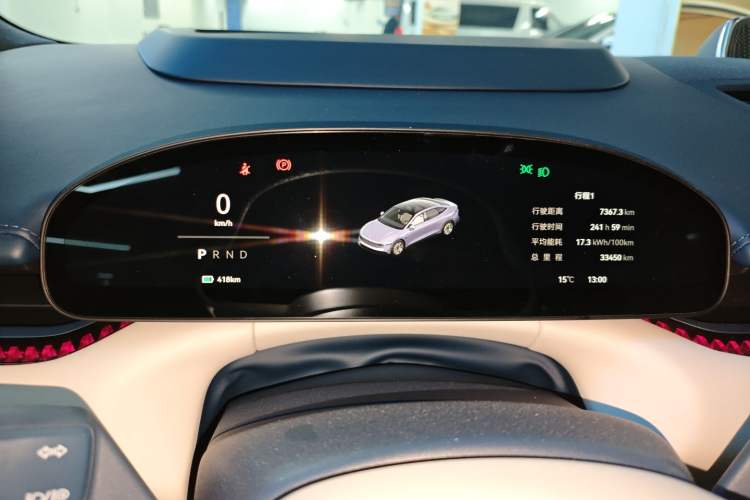 Used Zeekr 007 2024 Rear-Drive Enhanced Version 75 kWh Instrument Cluster
